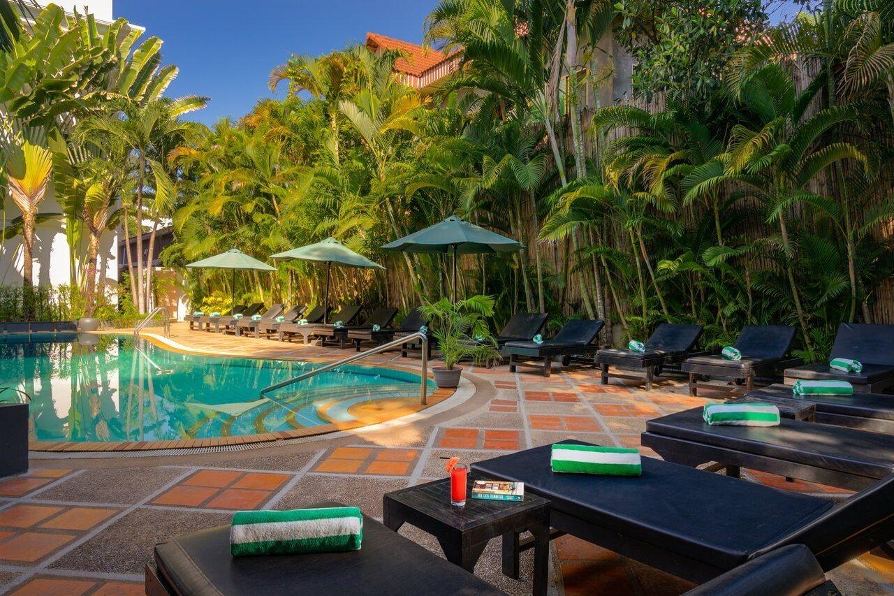 Silk D'Angkor Boutique Hotel Siem Reap Exteriör bild
