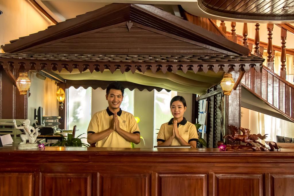 Silk D'Angkor Boutique Hotel Siem Reap Exteriör bild