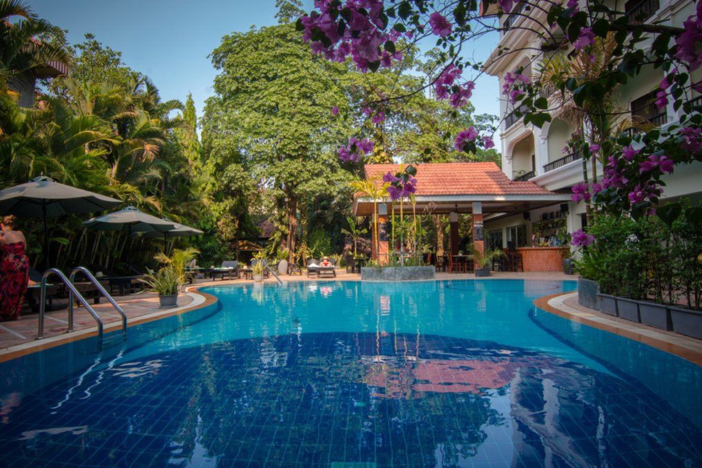 Silk D'Angkor Boutique Hotel Siem Reap Exteriör bild