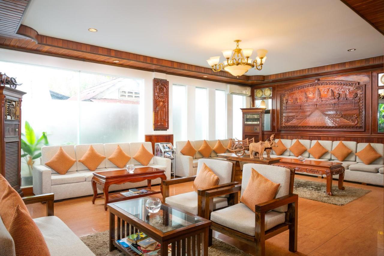 Silk D'Angkor Boutique Hotel Siem Reap Exteriör bild